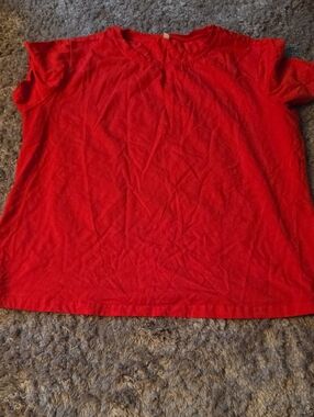 Classic Red Short Sleeve Tee